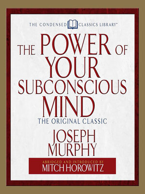 cover image of The Power of Your Subconscious Mind